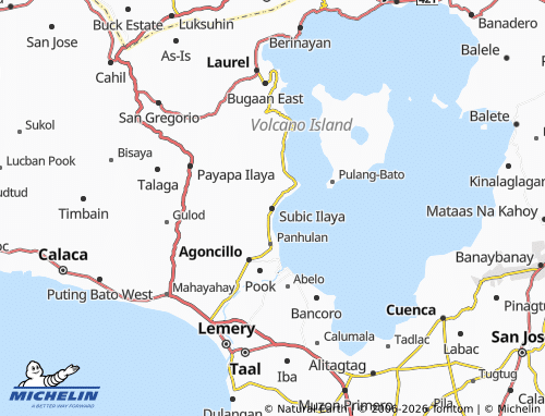 MICHELIN Subic Ilaya map - ViaMichelin