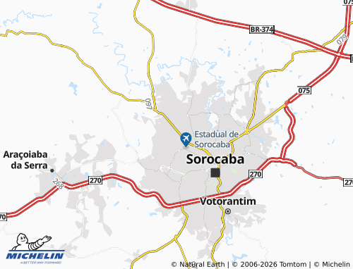 Mapa MICHELIN Jardim Celeste - ViaMichelin