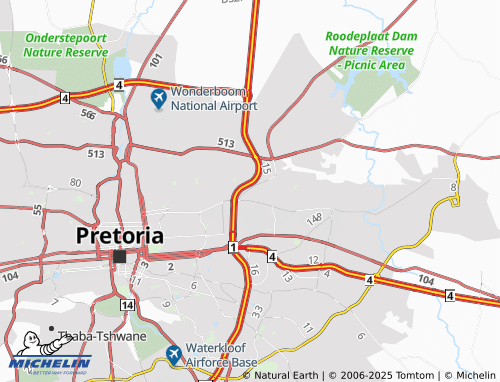 MICHELIN East Lynne map - ViaMichelin