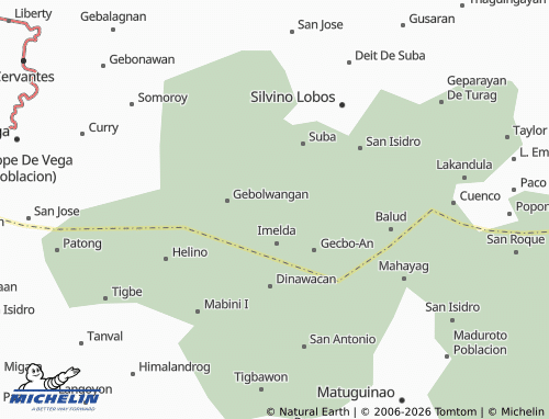 MICHELIN Caghilot map - ViaMichelin