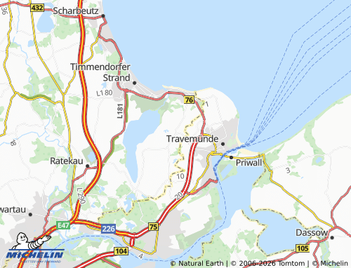 MICHELIN Warnsdorf map - ViaMichelin