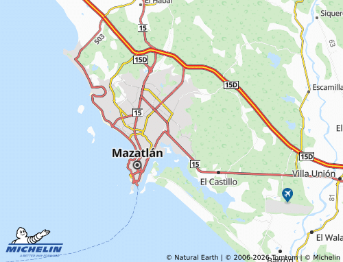 MICHELIN Campestre map - ViaMichelin