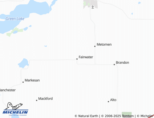 MICHELIN Fairwater map - ViaMichelin