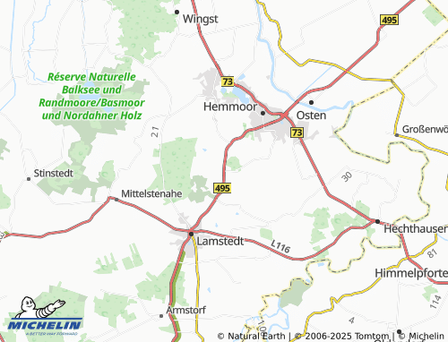 Mapa MICHELIN Wohlenbeck - ViaMichelin