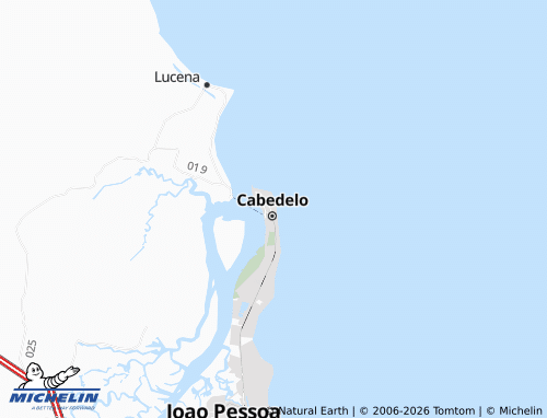MICHELIN Monte Castelo map - ViaMichelin