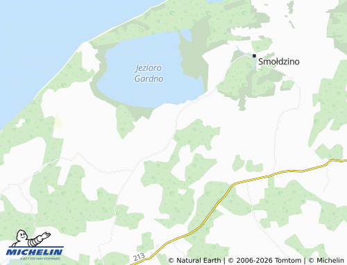 MICHELIN-Landkarte Czysta - ViaMichelin