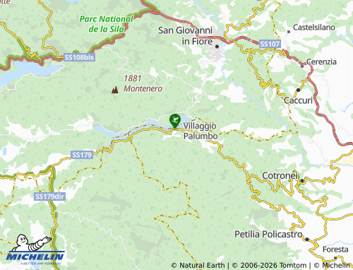 Carte MICHELIN Caprara - ViaMichelin