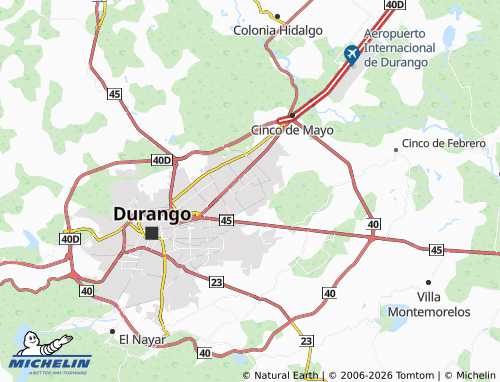 MICHELIN Residencial del Marqués map - ViaMichelin