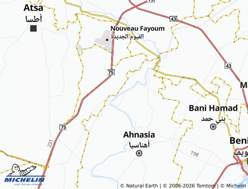 Mappa MICHELIN Bani Hani - ViaMichelin