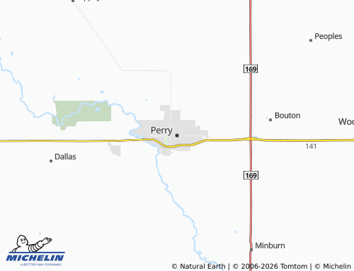 Mapa MICHELIN Perry - ViaMichelin