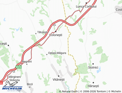 Mappa MICHELIN Mărunței - ViaMichelin