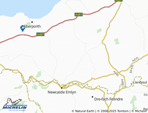 Mappa MICHELIN Troedyraur - ViaMichelin