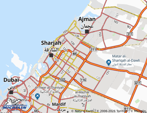 Carte MICHELIN al-Khazamiya - ViaMichelin