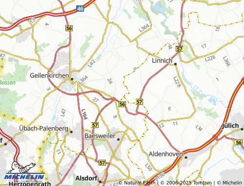 Mappa MICHELIN Apweiler - ViaMichelin