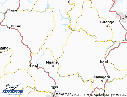 Mappa MICHELIN Musongati - ViaMichelin