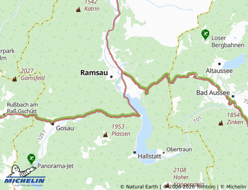MICHELIN Steeg map - ViaMichelin