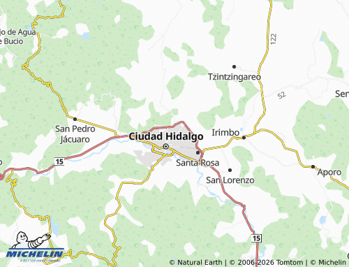 Mapa MICHELIN Lomas de San Ángel - ViaMichelin