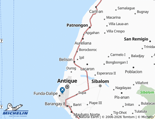 MICHELIN Ipil map - ViaMichelin