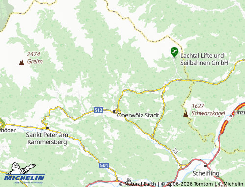 MICHELIN Salchau map - ViaMichelin