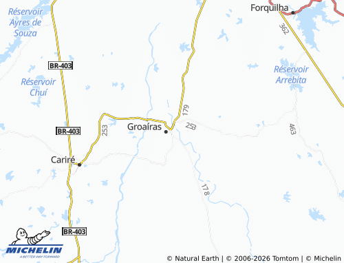 Carte MICHELIN Centro - ViaMichelin