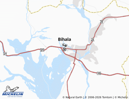 Mappa MICHELIN Bihala - ViaMichelin