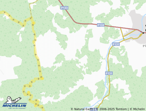 MICHELIN Shumilovo map - ViaMichelin