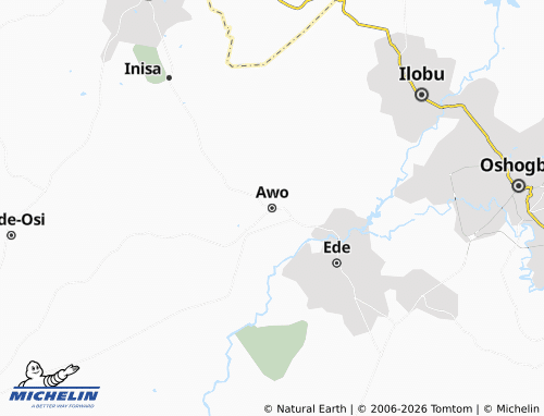 Mappa MICHELIN Awo - ViaMichelin