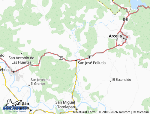 Mappa MICHELIN Las Lajitas - ViaMichelin
