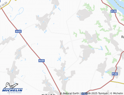 MICHELIN Rasavka map - ViaMichelin