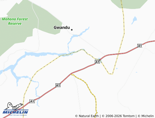 MICHELIN Bakoshi map - ViaMichelin