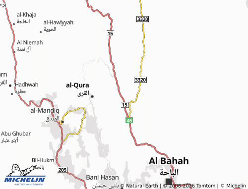 Carte MICHELIN al-Bustan - ViaMichelin