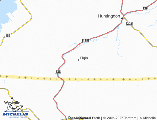 Mappa MICHELIN Elgin - ViaMichelin