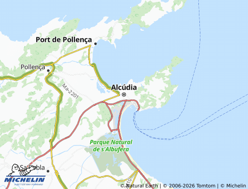 Mappa MICHELIN Alcúdia - ViaMichelin