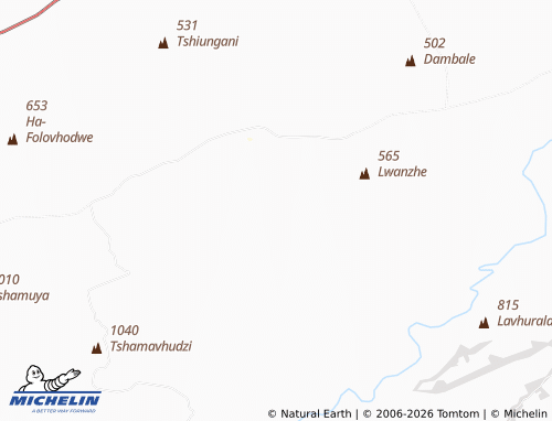 MICHELIN-Landkarte Mpobuleni - ViaMichelin