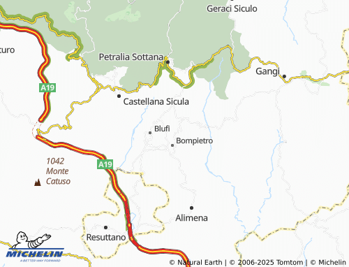 MICHELIN Chiarisi-Cicchettoni map - ViaMichelin