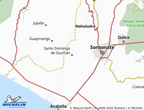 Mappa MICHELIN Santo Domingo de Guzmán - ViaMichelin