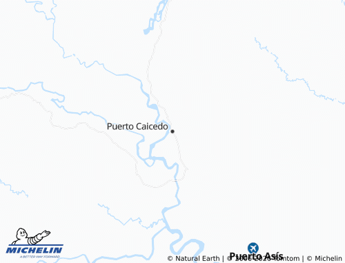 Mapa MICHELIN Puerto Caicedo - ViaMichelin