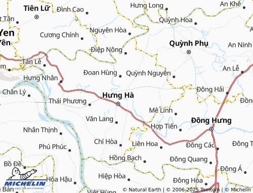 MICHELIN-Landkarte Thống Nhất - ViaMichelin