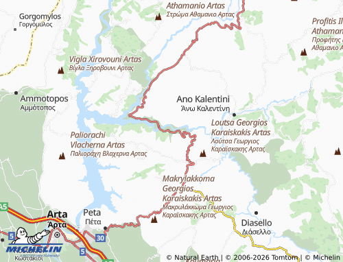 Mapa MICHELIN Melates - ViaMichelin