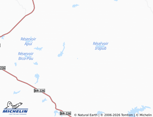 MICHELIN Irapuã map - ViaMichelin