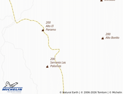 Carte MICHELIN Quebrada En Medio - ViaMichelin