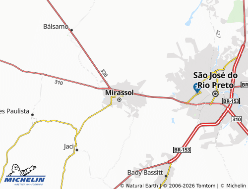 Mapa MICHELIN Santa Casa - ViaMichelin