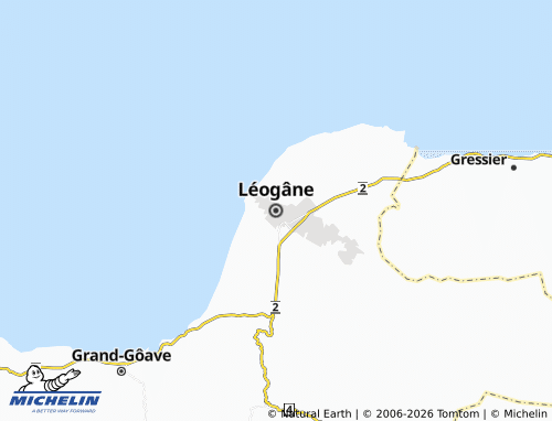 MICHELIN Léogâne map - ViaMichelin