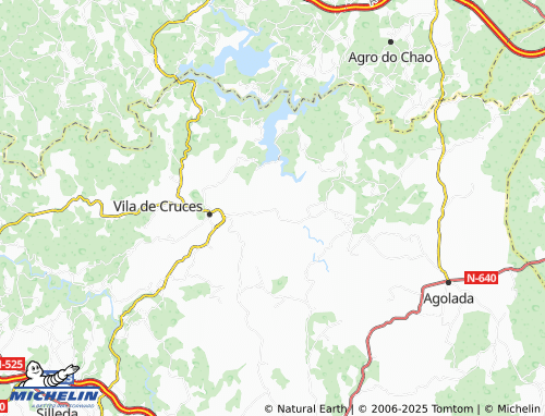MICHELIN-Landkarte Toiriz (San Xoán) - ViaMichelin