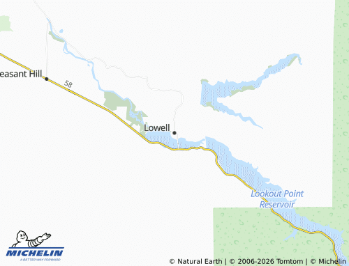 Mapa MICHELIN Lowell - ViaMichelin