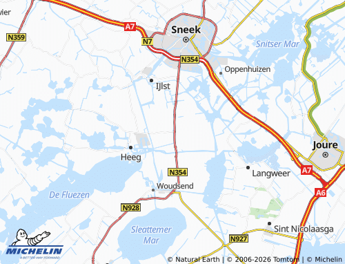 MICHELIN Hommerts map - ViaMichelin