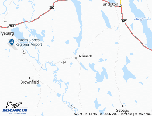 Mappa MICHELIN Denmark - ViaMichelin