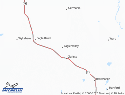 Mappa MICHELIN Eagle Valley - ViaMichelin