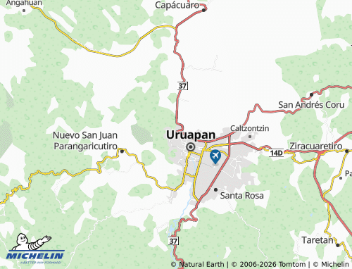 Mapa MICHELIN Colonia La Esperanza - ViaMichelin