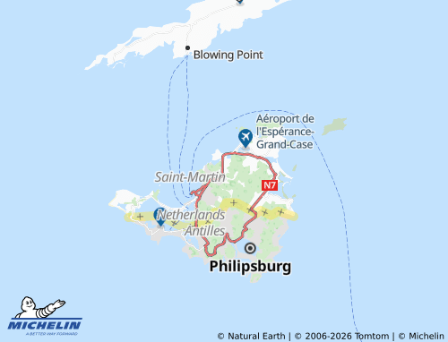 Mappa MICHELIN Morne Émile - ViaMichelin